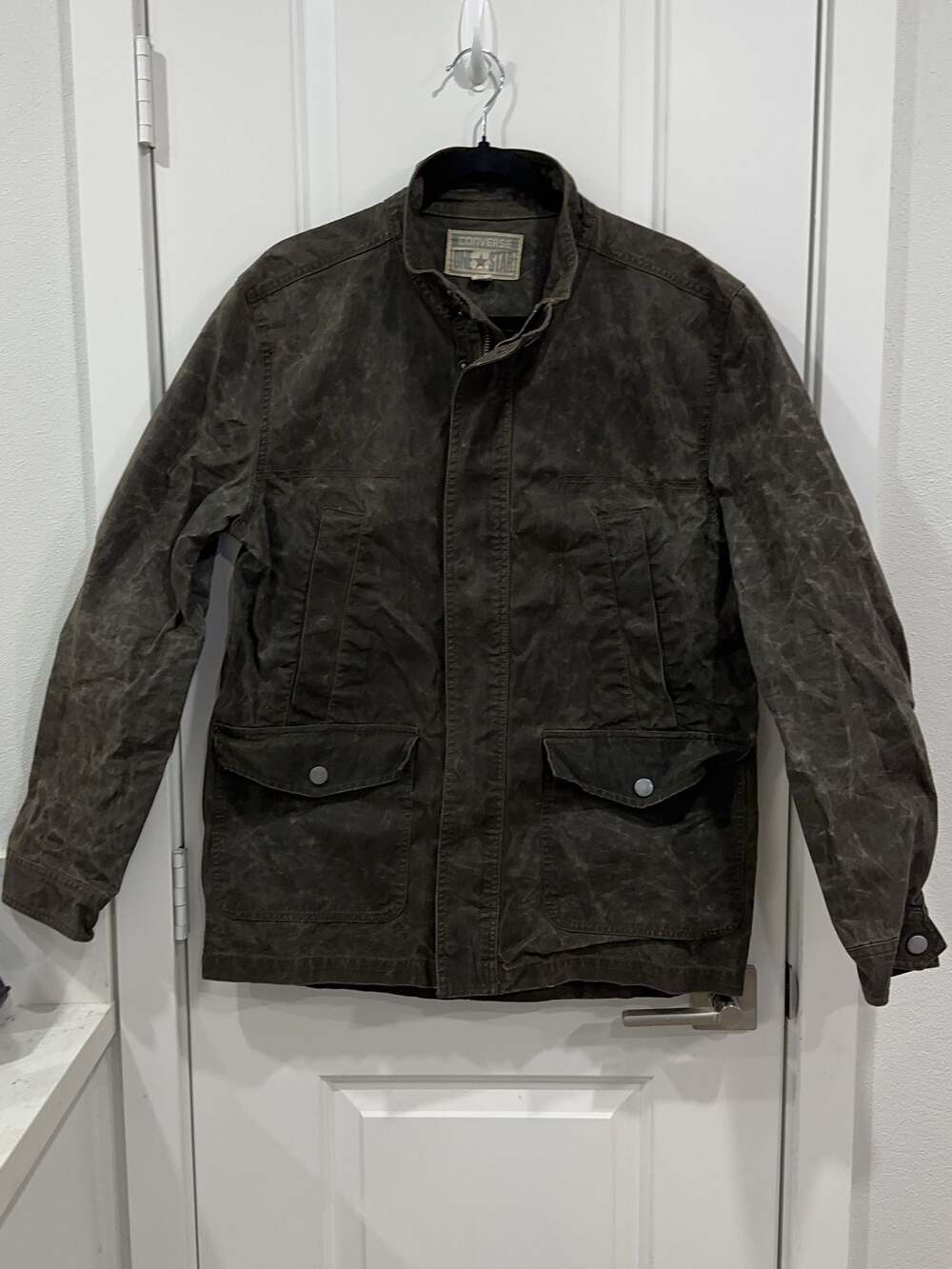 Converse One Star Waxed Canvas Field Jacket